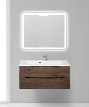 Мебель для ванной комнаты BelBagno Marino 110 см, подвесная, Rovere Moro