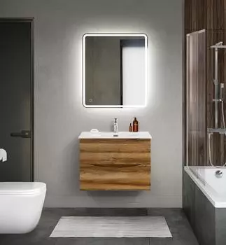 Мебель для ванной комнаты BelBagno MARINO-CER-MINI 70 см, подвесная, Rovere Rustico