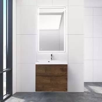 Мебель для ванной комнаты BelBagno Marino-h60 70 см Rovere Moro