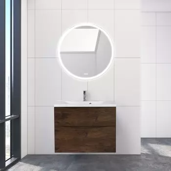 Мебель для ванной комнаты BelBagno Marino-h60 80 см Rovere Moro