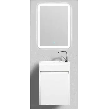 Мебель для ванной комнаты BelBagno PIETRA MINI 400 L Bianco Lucido