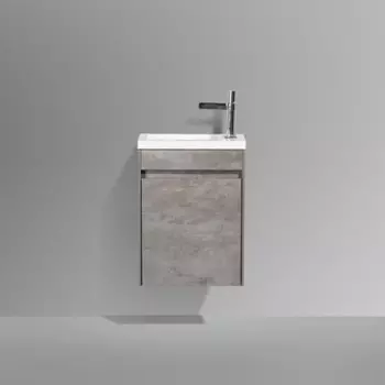 Мебель для ванной комнаты BelBagno PIETRA MINI 400 L Stucco Cemento