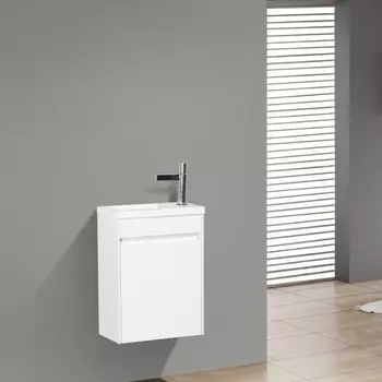 Мебель для ванной комнаты BelBagno PIETRA MINI 46 R Bianco Lucido