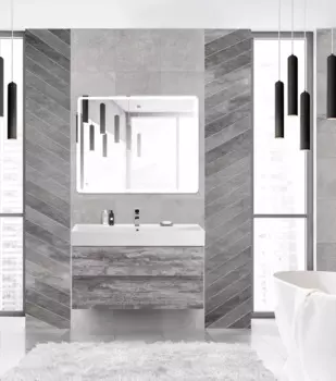 Мебель для ванной комнаты Cezares Molveno 100 Legno Grigio