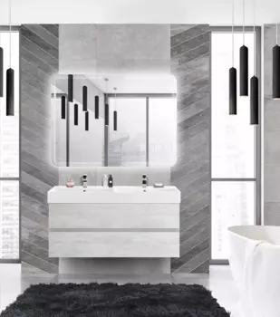 Мебель для ванной комнаты Cezares Molveno 120 Legno Bianco