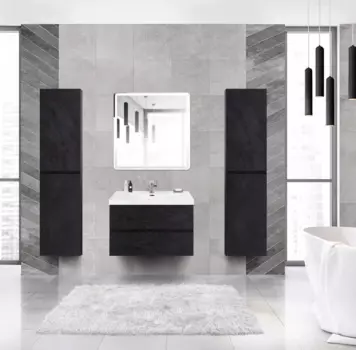 Мебель для ванной комнаты Cezares Molveno 80 Nero