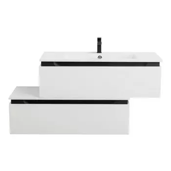 Мебель для ванной комнаты Cezares Slider 100 см Bianco Opaco