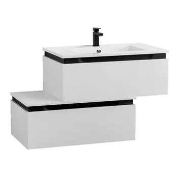Мебель для ванной комнаты Cezares Slider 80 см Bianco Opaco