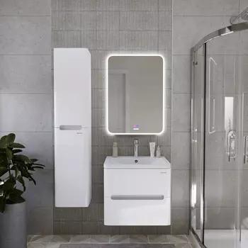 Мебель для ванной комнаты Grossman Адель 60 см подвесная белая