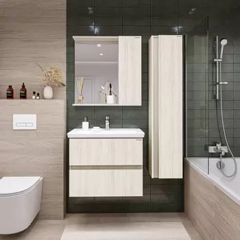 Мебель для ванной комнаты Grossman Юнит 72 см подвесная, кадена лайт