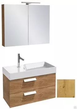 Мебель для ванной комнаты Jacob Delafon Rythmik 80, 2 ящика