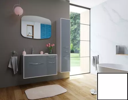 Мебель для ванной комнаты Эстет Barcelona 90 L 2 ящика 1 дверь