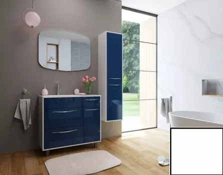 Мебель для ванной комнаты Эстет Barcelona 90 L 3 ящика 1 дверь напольная