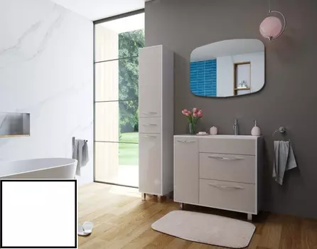 Мебель для ванной комнаты Эстет Barcelona 90 R 2 ящика 1 дверь напольная