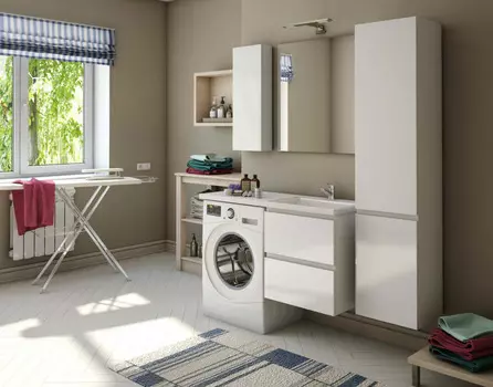 Мебель для ванной комнаты Эстет Dallas Luxe 110 подвесная 2 ящ. R