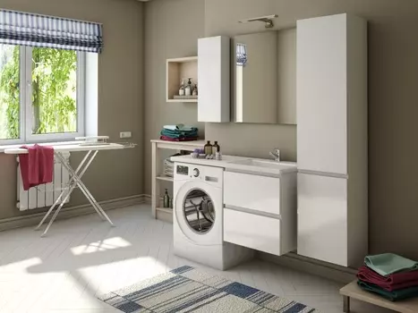 Мебель для ванной комнаты Эстет Dallas Luxe 150 подвесная R 2 ящика