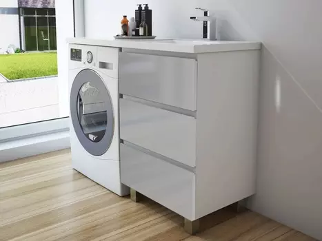 Мебель для ванной комнаты Эстет Dallas Luxe 150 напольная R 3 ящика