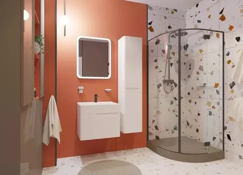 Мебель для ванной комнаты Эстет Kare Luxe 60 подвесная 1 ящик