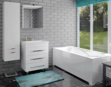 Мебель для ванной комнаты Эстет Monaco 70 напольная, 3 ящика