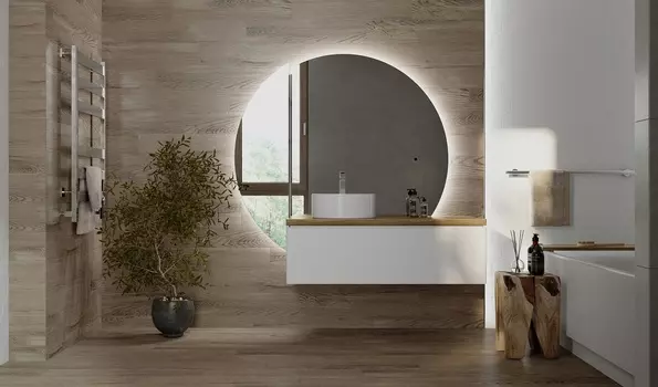 Мебель для ванной комнаты Jorno Solis 120 см подвесная, белая