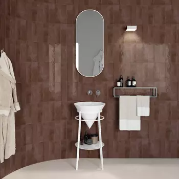 Мебель для ванной комнаты Kerama Marazzi Cono 44 см напольная, белая матовая