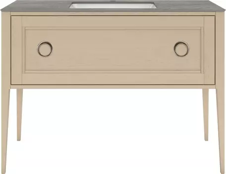 Мебель для ванной комнаты Kerama Marazzi Plaza Classic Neo 120 см напольная, 1 ящик, капучино матовая