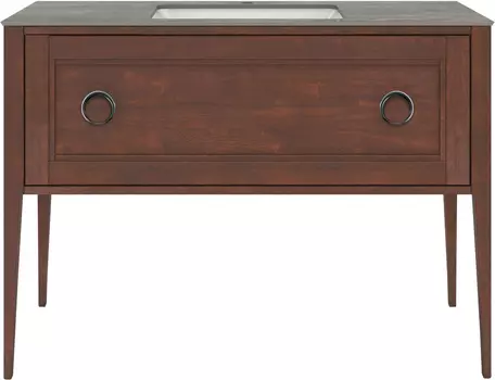 Мебель для ванной комнаты Kerama Marazzi Plaza Classic Neo 120 см напольная, 1 ящик, орех