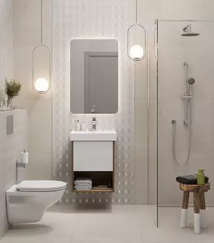 Мебель для ванной комнаты Kerama Marazzi Pro 50 см подвесная, вяз