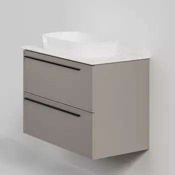 Мебель для ванной комнаты La Fenice Elba TWIN 100 см, подвесная, 2 ящика, Cappuccino