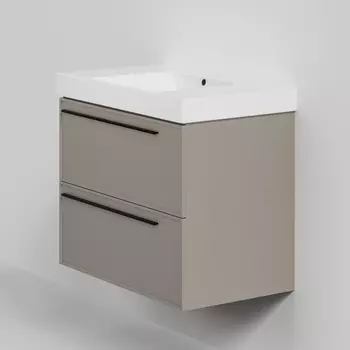 Мебель для ванной комнаты La Fenice Elba TWIN 80 см, подвесная, 2 ящика, Cappuccino