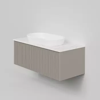 Мебель для ванной комнаты La Fenice Terra 100 см, подвесная, 1 ящик, Cappuccino