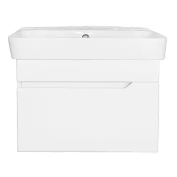 Мебель для ванной комнаты Loranto Mari 60 см подвесная, белая