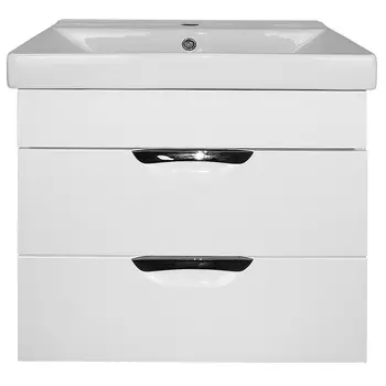 Мебель для ванной комнаты Loranto Соло 60 см подвесная, белая