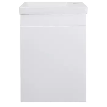 Мебель для ванной комнаты Loranto Стиль 43 см подвесная, правая, белая