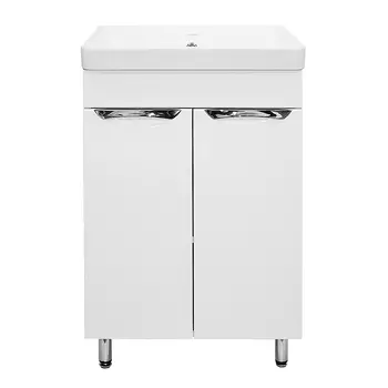 Мебель для ванной комнаты Loranto Стиль 51 см напольная, белая