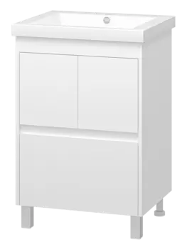 Мебель для ванной комнаты Misty Алиса 58 см напольная, белая