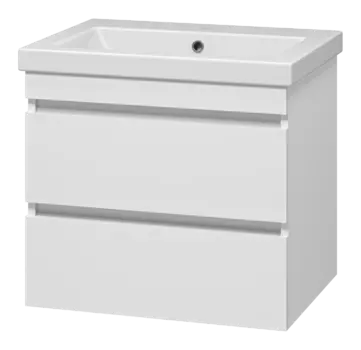 Мебель для ванной комнаты Misty Енисей 60 см подвесная, белая