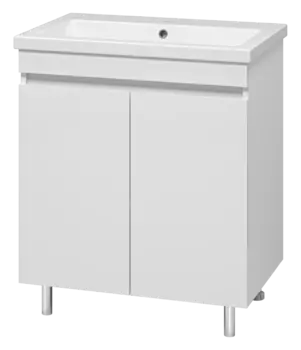 Мебель для ванной комнаты Misty Енисей 70 см напольная, белая