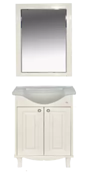 Мебель для ванной комнаты Misty Шармель 65 см напольная, бежевая