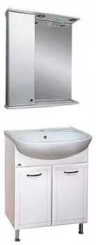 Мебель для ванной комнаты Misty Уют 60 см напольная, белая