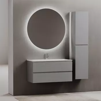 Тумба с раковиной Sancos FOLK FL100ES 100 см Ergraut soft