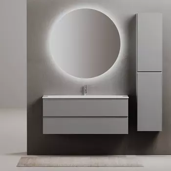 Тумба с раковиной Sancos FOLK FL120ES 120 см Ergraut soft