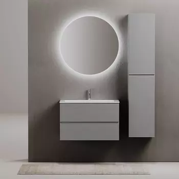 Тумба с раковиной Sancos FOLK FL80ES 80 см Ergraut soft