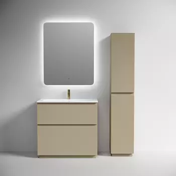 Мебель для ванной комнаты Sancos Folk Floor 90 см напольная, капучино