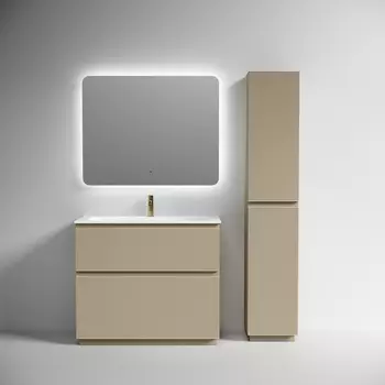 Мебель для ванной комнаты Sancos Folk Floor 100 см напольная, капучино