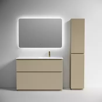 Мебель для ванной комнаты Sancos Folk Floor 120 см правая, напольная, капучино