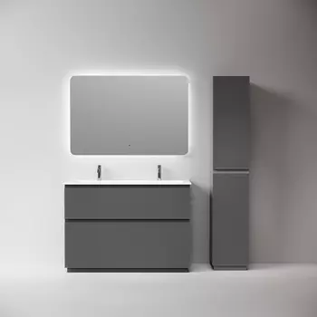 Мебель для ванной комнаты Sancos Folk Floor 120 см напольная, Grey soft