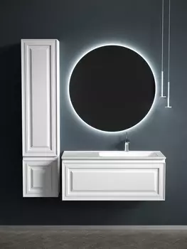 Тумба с раковиной Sancos Very VR100RW 102 см подвесная, Bianco