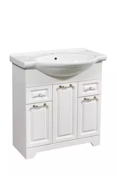 Мебель для ванной комнаты Stella Polar Кармела 75 см ольха белая