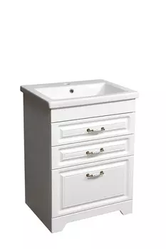 Мебель для ванной комнаты Stella Polar Кармела 60 см ольха белая